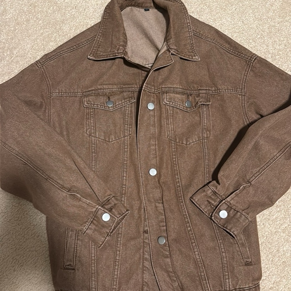 Viral women’s Brown Denim Jacket